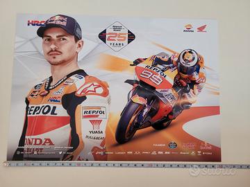  Jorge Lorenzo 99 Honda Ufficiale 2019 poster