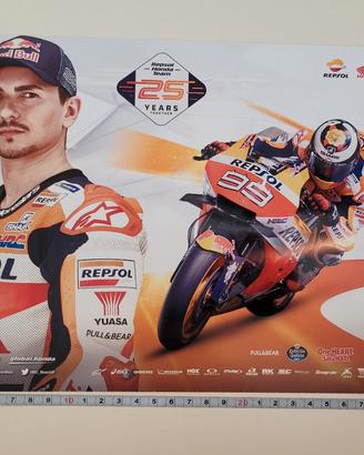  Jorge Lorenzo 99 Honda Ufficiale 2019 poster