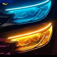 2x Strisce FariAuto LED 60cm Tubo Flessibile Angel