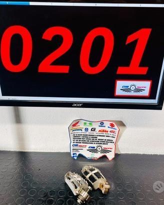 PEDANE POGGIAPIEDI HUSQVARNA TE 410 DAL 1998 AL 20