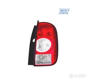 FANALE DESTRO PER DACIA DUSTER 10-13 BIANCO ROSSO
