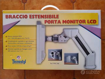 Staffa Monitor regolabile braccio estensibile