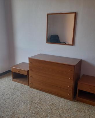 Cassettiera e comodini