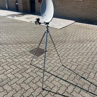Antenna parabolica esterna per camper/hobbysti