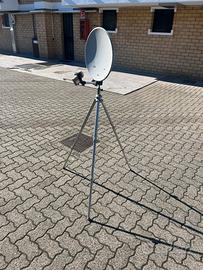 Antenna parabolica esterna per camper/hobbysti