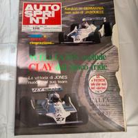 RIVISTA AUTOSPRINT N.31 1979 WILLIAMS ESCLUDE CLAY