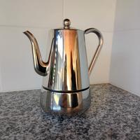 caffettiera 6 tazze MC acciaio nuova