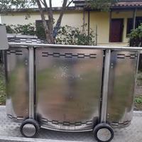 cucina da esterno portatile con rampa