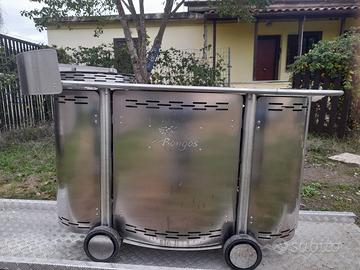 cucina da esterno portatile con rampa