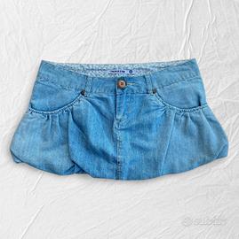 Gonna a palloncino in jeans Y2K (fuori produzione)