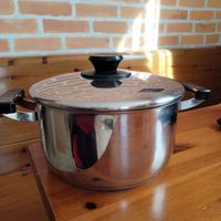 Pentola IMCO Waterless inox serie 900 anni 70/80