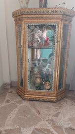 Vetrinetta vintage con specchio