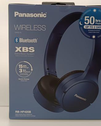 Cuffia bluetooth Panasonic RB-HF420B