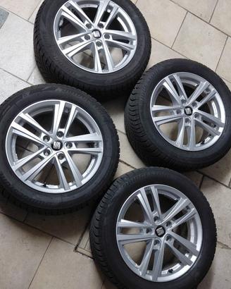Cerchi 16 originali seat vw e gomme invernali