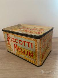 Scatola di latta biscotti MELLIN