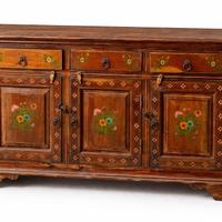 Credenza tirolese/altoatesina dipinta a mano – da