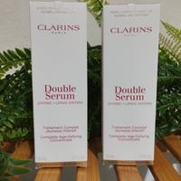 clarins double serum face 
