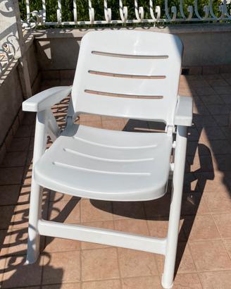 Sedia pieghevole da giardino o balcone