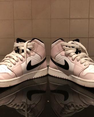 Jordan 1 Mid Rosa chiaro (donna) - Taglia EU 40