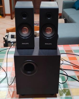 Sistema di altoparlanti audio 2.1 Philips
