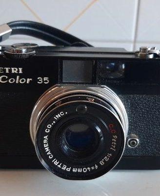 Macchina fotografica Petri Color 35 usata vintage