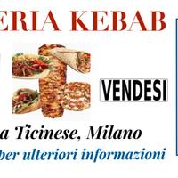 393/25 PIZZERIA KEBAB in zona Ticinese a Milano