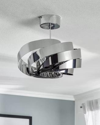 Lampada da soffitto in metallo