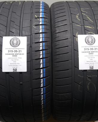 2 GOMME 315 35 21 HANKOOK A75163