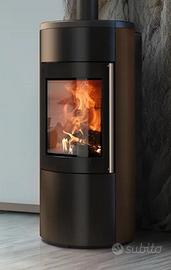 NOVITA'  Stufa legno pellet Nobis Mod. Libera 11Kw