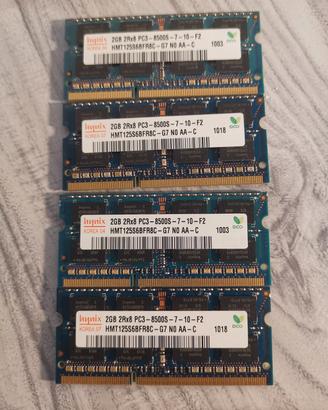 2gb ×4 SODIMM Hynix
