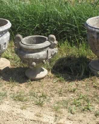 TRITTICO DI VASI INIZIO 900