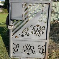 Cancello in ferro zincato