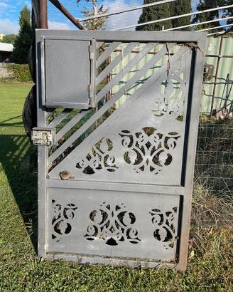 Cancello in ferro zincato