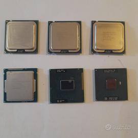 Otto CPU Processori INTEL usati (da testare)