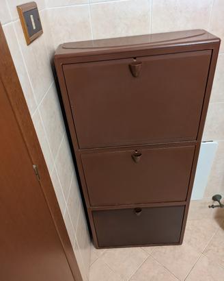 scarpiera marrone 