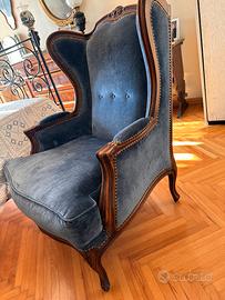 Poltrona stile Luigi XV