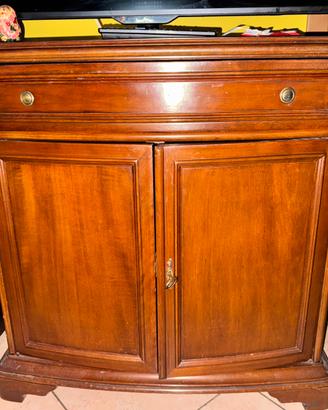 Mobile in legno porta tv