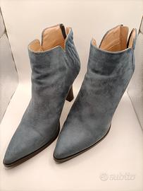 Stivaletti Menbur Azzurro - N. 36 - Come Nuovi