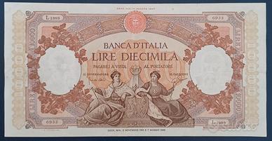 Banconote lira italiana lire 