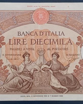 Banconote lira italiana lire 