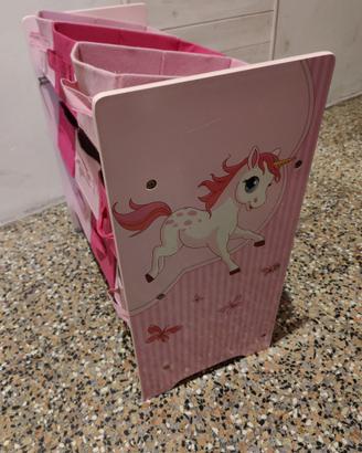 Scaffale Unicorno