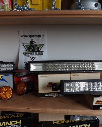 FARI A LED E FANALI AGGIUNTIVI PER QUAD/ATV