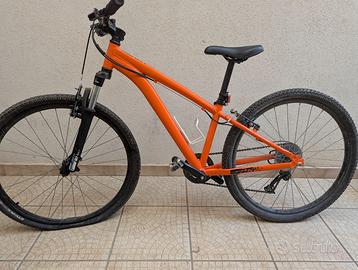 Mtb 9-12 anni ROCKRIDER ST 500 arancione 26"