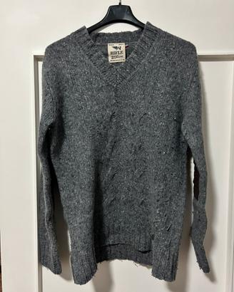 Pullover uomo con collo a V ,brand Rifle,taglia S
