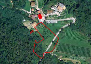 Rustico più terreno