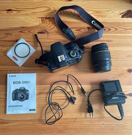 Canon EOS 1200D + 18-55mm | COME NUOVA