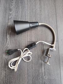 Lampada da tavolo vintage IKEA Kvart con morsetto 