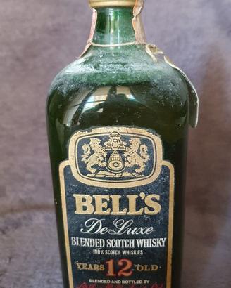 Bell's De Luxe blended scotch 12 years old.
