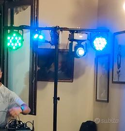 luci led +testa mobile