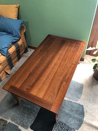 Tavolino salotto noce